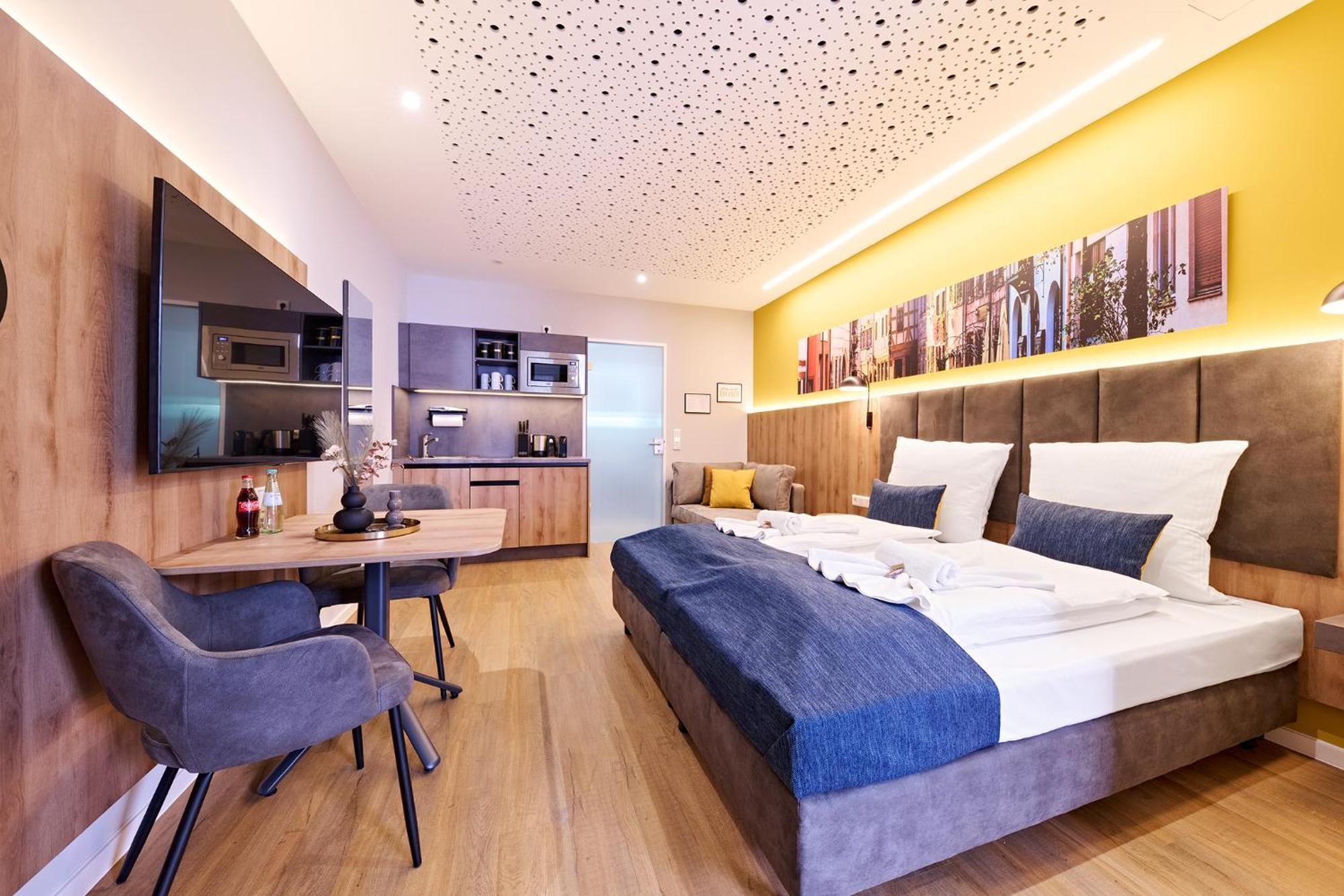 Xzllenz Traum Studio-Apartment, Frei-Parken, U-Bahn, Kueche Nürnberg Exterior foto