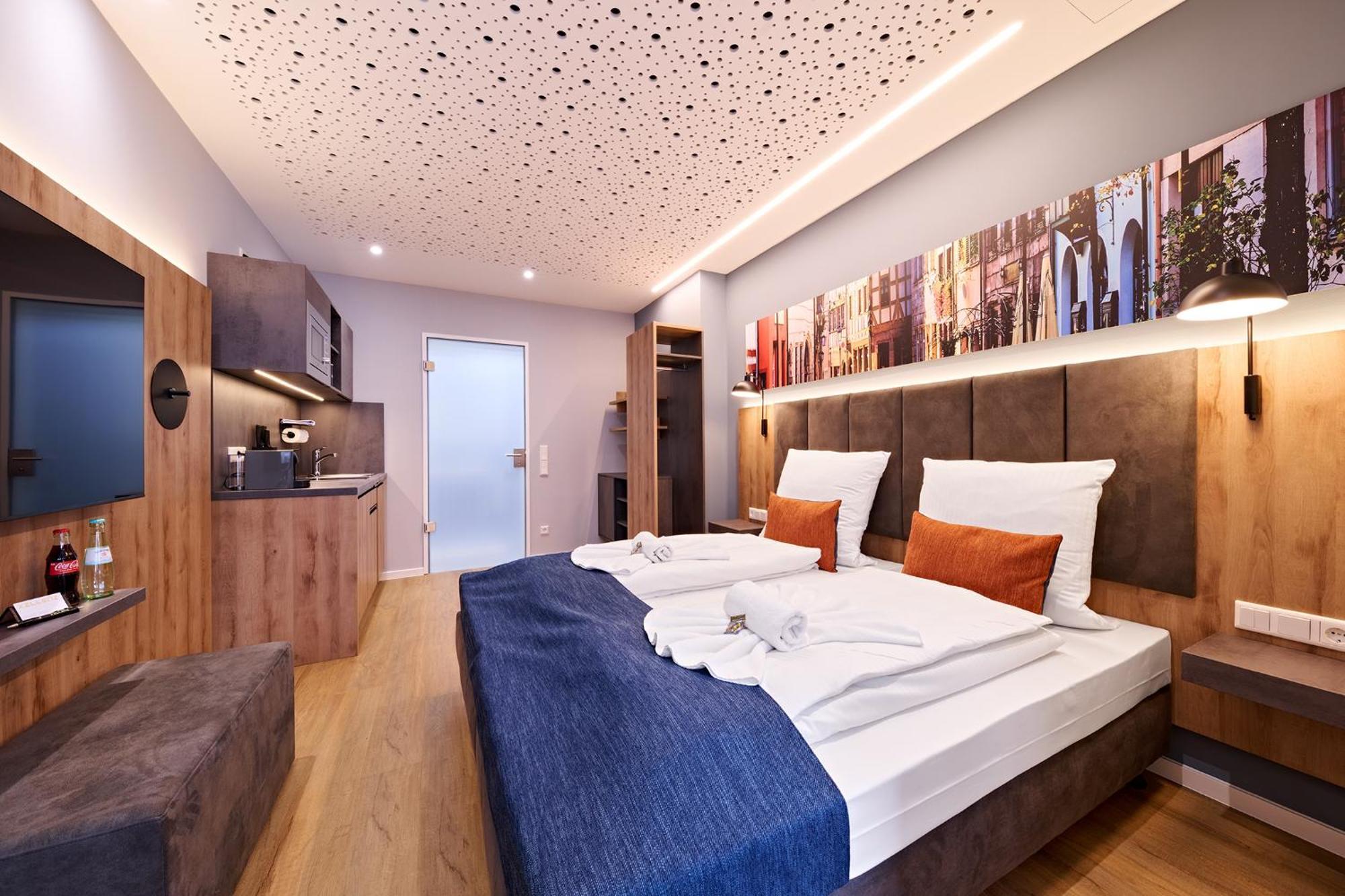 Xzllenz Traum Studio-Apartment, Frei-Parken, U-Bahn, Kueche Nürnberg Exterior foto