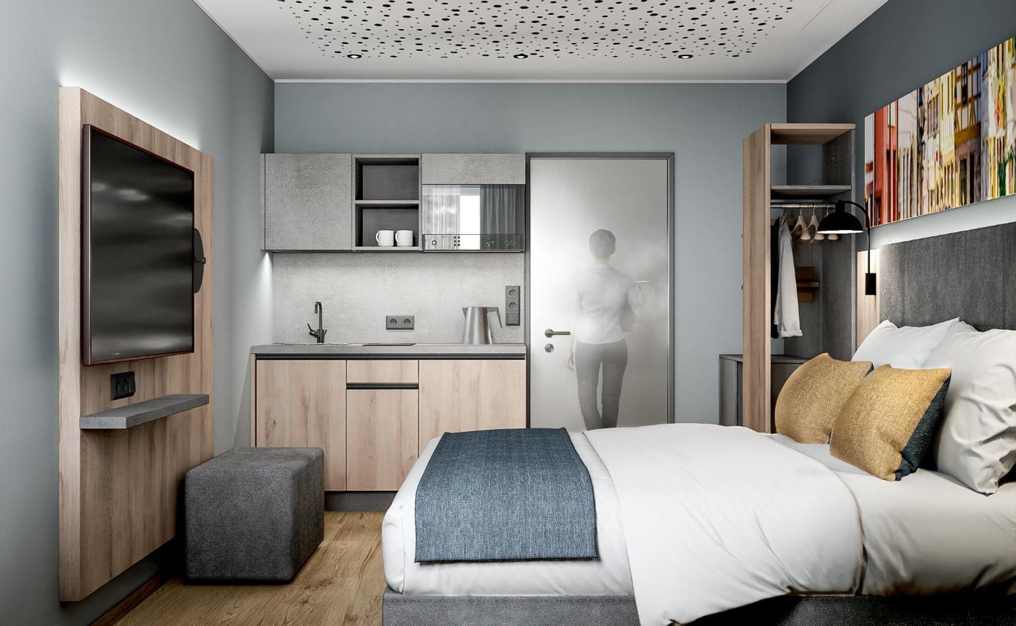Xzllenz Traum Studio-Apartment, Frei-Parken, U-Bahn, Kueche Nürnberg Cameră foto